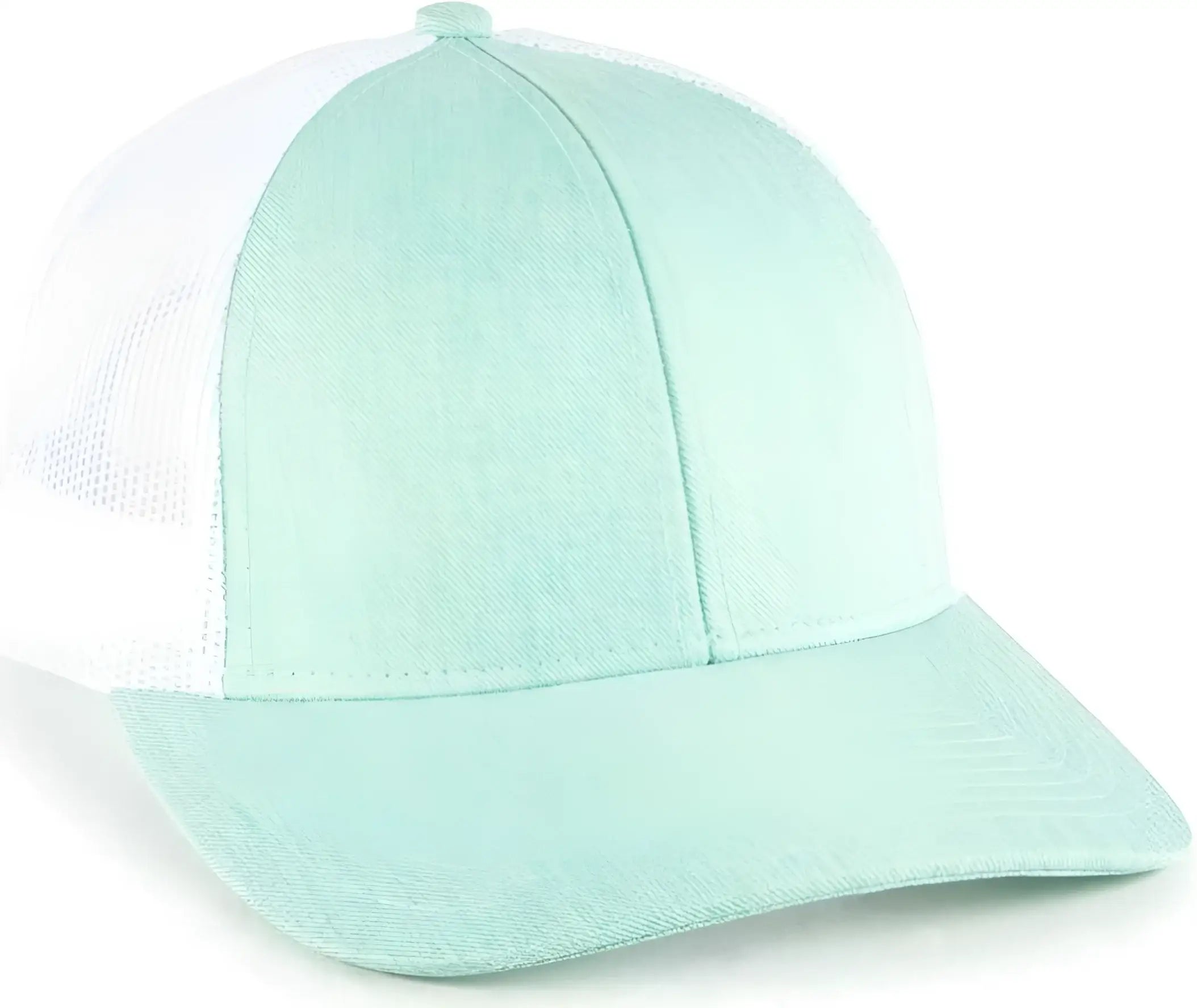 OC Sports OC770L Heathered Adjustable Mesh Back Cap - Heathered Mint White - Mint White / 6 7/8’’ - 7 1/2’’