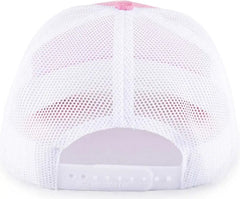 OC Sports OC770L Heathered Adjustable Mesh Back Cap - Heathered Pink White - Pink White / 6 7/8’’ - 7 1/2’’