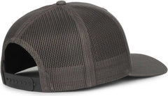 OC Sports OC771 Adjustable Mesh Back Cap - Charcoal Charcoal - Dark Gray / OSFM