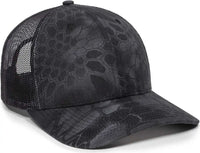 OC Sports OC771CAMO Adjustable Mesh Back Cap - Kryptek Typhon - Kryptek / 6 7/8’’ - 7 1/2’’