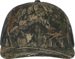 OC Sports OC771CAMO Adjustable Mesh Back Cap - Mossy Oak Country DNA - Mossy Oak / OSFM