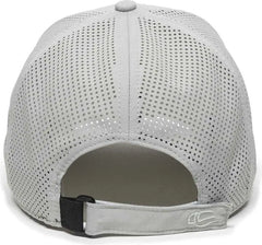 OC Sports OC803 Adjustable Mesh Back Solid Color Cap - Light Gray - Light Gray / 6 7/8’’ - 7 1/2’’