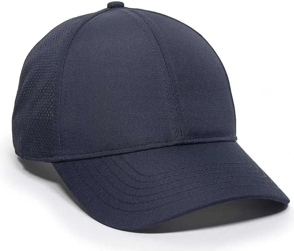 OC Sports OC803 Adjustable Mesh Back Solid Color Cap - Navy - Navy / 6 7/8’’ - 7 1/2’’
