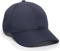 OC Sports OC803 Adjustable Mesh Back Solid Color Cap - Navy - Navy / 6 7/8’’ - 7 1/2’’