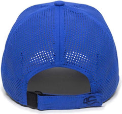 OC Sports OC803 Adjustable Mesh Back Solid Color Cap - Royal - Royal / 6 7/8’’ - 7 1/2’’