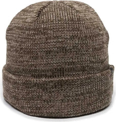 OC Sports OC804 Watch Beanie with Cuff - Brown - Brown / One Size Fits Most