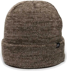 OC Sports OC804 Watch Beanie with Cuff - Brown - Brown / One Size Fits Most