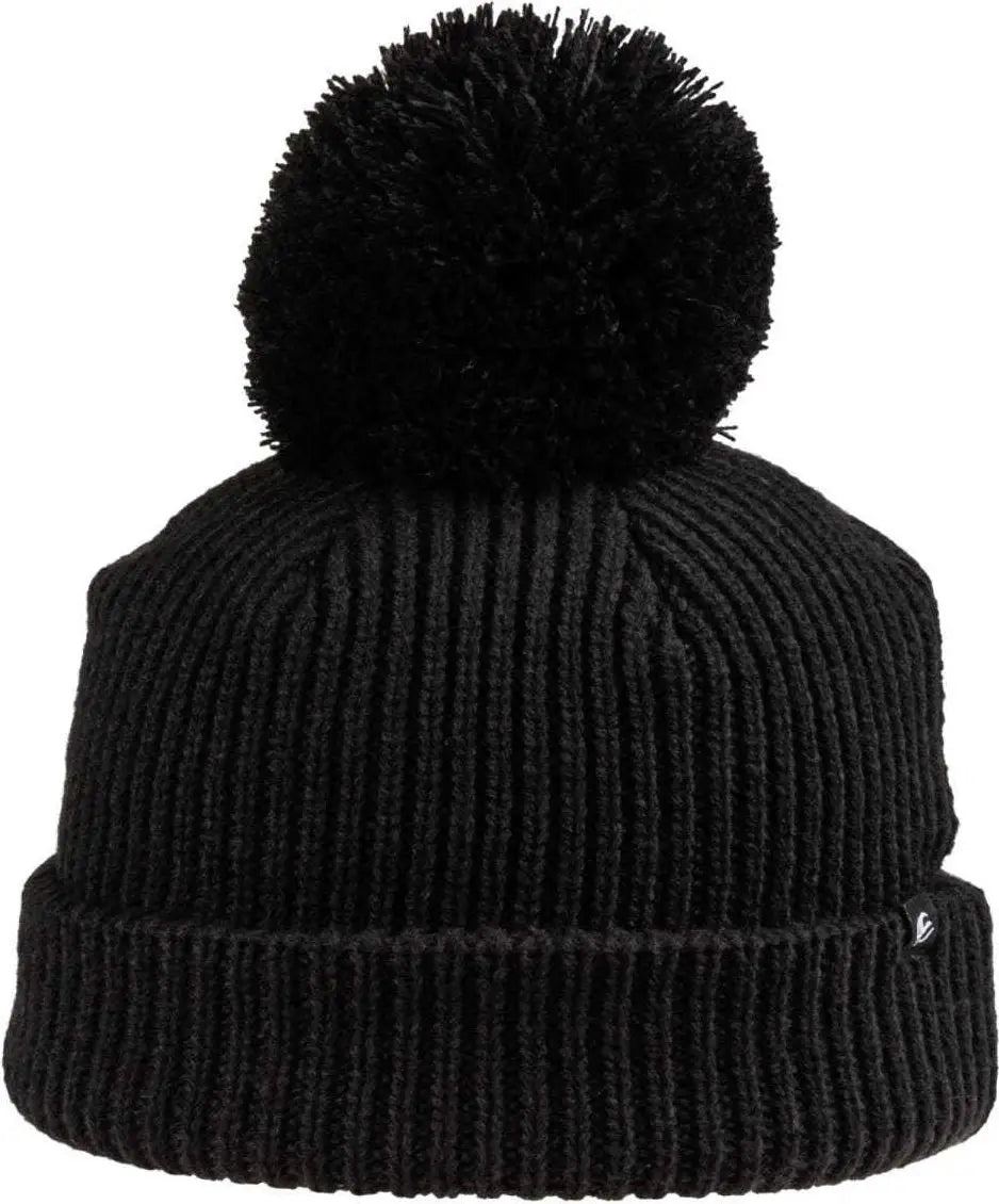 OC Sports OC806 Acrylic Knit 3’’ Cuff Beanie - Black - Black / One Size Fits Most