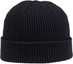 OC Sports OC808 Acrylic Waffle Knit Cuff Beanie - Navy - Navy / One Size Fits Most