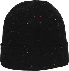 OC Sports OC809 Acrylic Watch Beanier with Cuff - Black Slub - Slub / OSFM