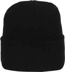 OC Sports OC870 Stretch Watch Beanie with Cuff - Black - Black / OSFM