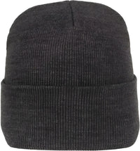 OC Sports OC870 Stretch Watch Beanie with Cuff - Charcoal - Dark Gray / OSFM