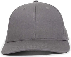 OC Sports OC871 Premium Modern Solid Back Cap - Charcoal