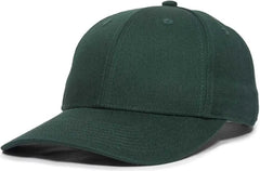 OC Sports OC871 Premium Modern Solid Back Cap - Dark Green