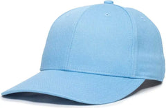 OC Sports OC871 Premium Modern Solid Back Cap Light Blue