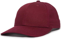 OC Sports OC871 Premium Modern Solid Back Cap - Maroon