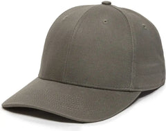 OC Sports OC871 Premium Modern Solid Back Cap - Olive - Olive / 6 7/8’’ - 7 1/2’’