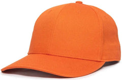 OC Sports OC871 Premium Modern Solid Back Cap - Orange