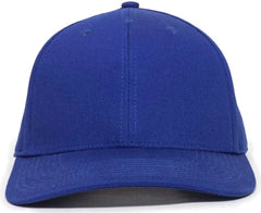OC Sports OC871 Premium Modern Solid Back Cap - Royal
