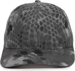 OC Sports OC871CAMO Premium Modern Solid Back Cap - Kryptek Raid - Kryptek / 6 7/8’’ - 7 1/2’’