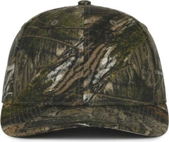 OC Sports OC871CAMO Premium Modern Solid Back Cap - Mossy Oak Country DNA - Mossy Oak / OSFM