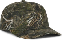 OC Sports OC871CAMO Premium Modern Solid Back Cap - Mossy Oak Country DNA - Mossy Oak / OSFM