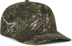 OC Sports OC871CAMO Premium Modern Solid Back Cap - Mossy Oak Country DNA - Mossy Oak / OSFM