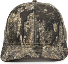 OC Sports OC871CAMO Premium Modern Solid Back Cap - Realtree Timber - Realtree / 6 7/8’’ - 7 1/2’’