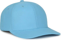 OC Sports OC871PF Solid Pro Crown Polyester Cap - Columbia Blue - Blue / Youth