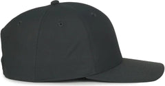 OC Sports OC871PF Solid Pro Crown Polyester Cap - Graphite