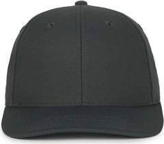 OC Sports OC871PF Solid Pro Crown Polyester Cap - Graphite