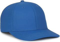 OC Sports OC871PF Solid Pro Crown Polyester Cap - Royal - Royal / Youth