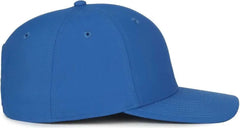 OC Sports OC871PF Solid Pro Crown Polyester Cap - Royal
