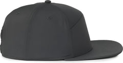 OC Sports OC900 Split Panel Performance Snap Back Cap - Dark Gray - Gray / OSFM