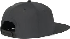 OC Sports OC900 Split Panel Performance Snap Back Cap - Dark Gray - Gray / OSFM