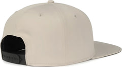 OC Sports OC900 Split Panel Performance Snap Back Cap - Khaki - Khaki / OSFM