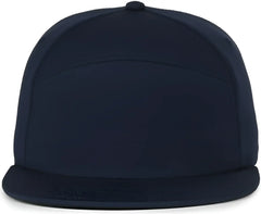 OC Sports OC900 Split Panel Performance Snap Back Cap - Navy - Navy / OSFM