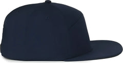 OC Sports OC900 Split Panel Performance Snap Back Cap - Navy - Navy / OSFM