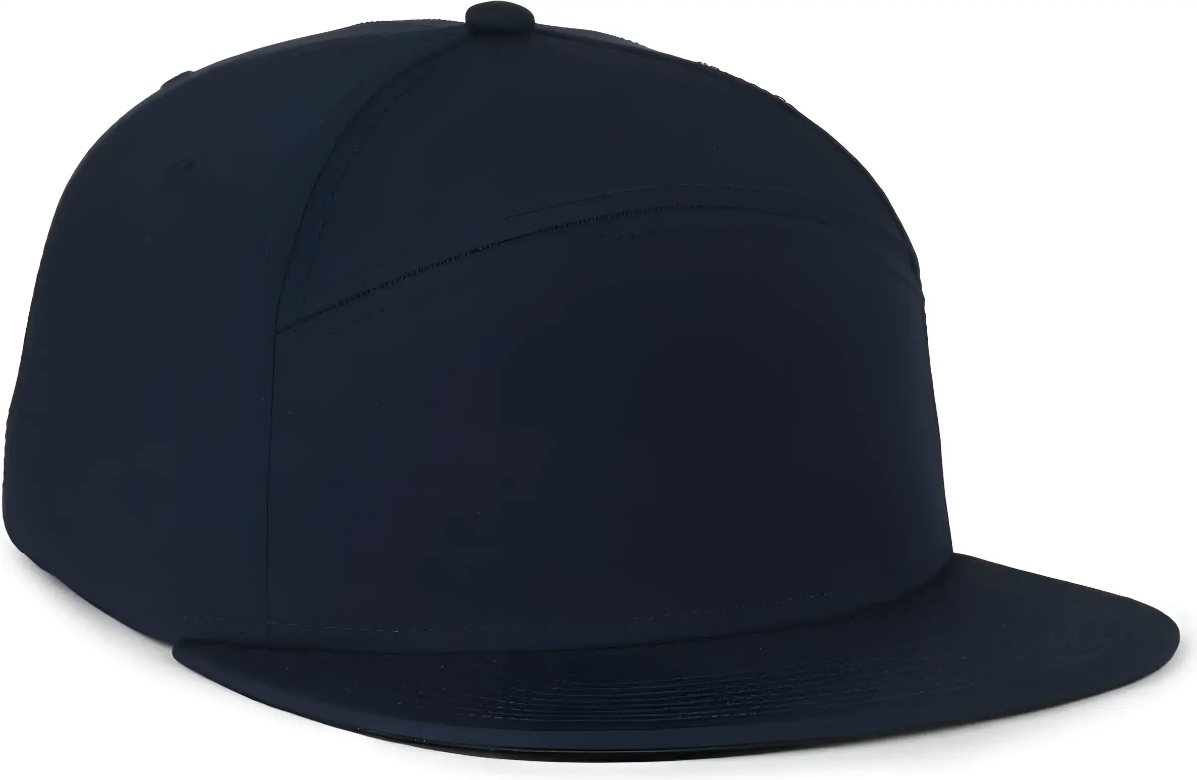 OC Sports OC900 Split Panel Performance Snap Back Cap - Navy - Navy / OSFM
