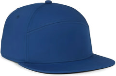 OC Sports OC900 Split Panel Performance Snap Back Cap - Royal - Royal / OSFM