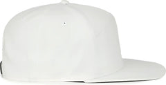 OC Sports OC900 Split Panel Performance Snap Back Cap - White - White / OSFM