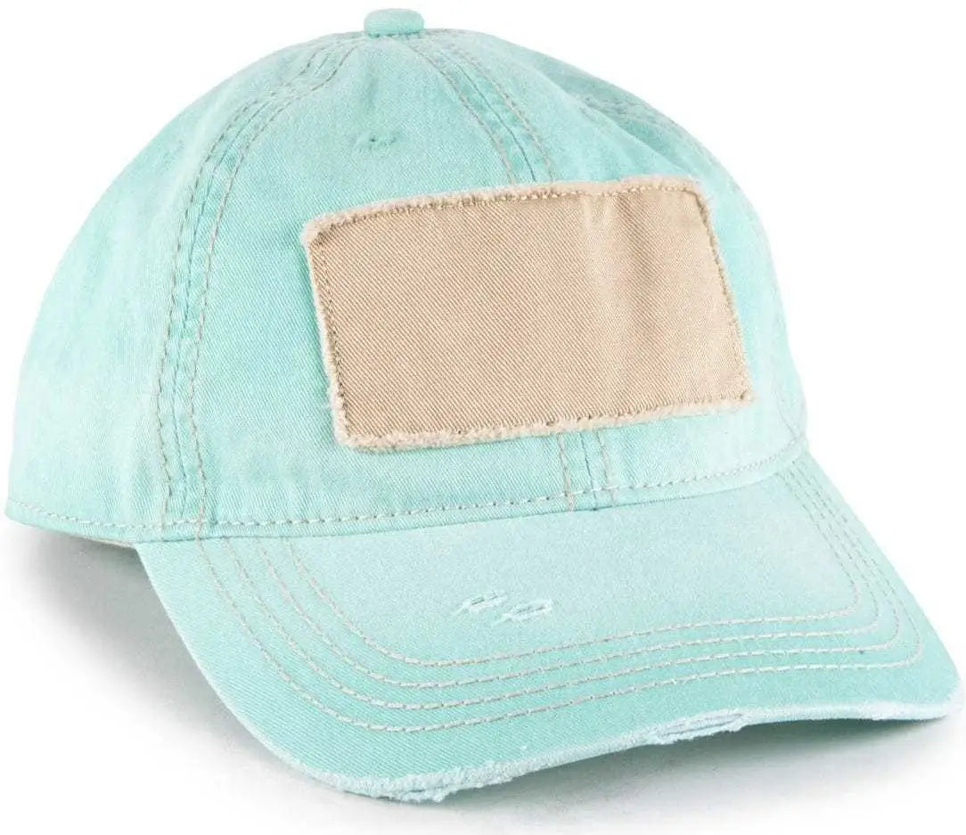 OC Sports OC902 Pigment Dyed Cotton Twill Cap - Mint - Mint / 6 7/8’’ - 7 1/2’’