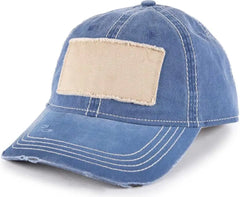 OC Sports OC902 Pigment Dyed Cotton Twill Cap - Slate Blue - Blue / Ladies