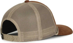 OC Sports OCCORDM Corduroy Mesh Back with Cord Cap - Brown Khaki - Khaki / OSFM