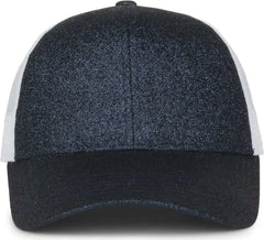 OC Sports OCGLTR Glitter Mesh Back Cap - Galaxy White - White / Ladies