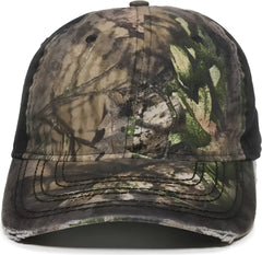 OC Sports OSC-101 Adjustable Cap - Mossy Oak Break-Up Country Black - Mossy Oak Break-Up Country Black / 6 7/8’’ - 7