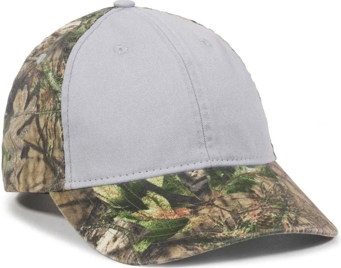 OC Sports PDC-100 Adjustable Cap - Light Grey Mossy Oak Break-Up Country - Light Gray Mossy Oak Break-Up Country / 6