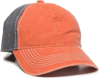 OC Sports PDT-800 Adjustable Cap - Orange Navy - Orange Navy / 6 7/8’’ - 7 1/2’’