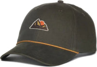 OC Sports PEAK01 Mountain Peak Patch Cap - Olive - Olive / 6 7/8’’ - 7 1/2’’