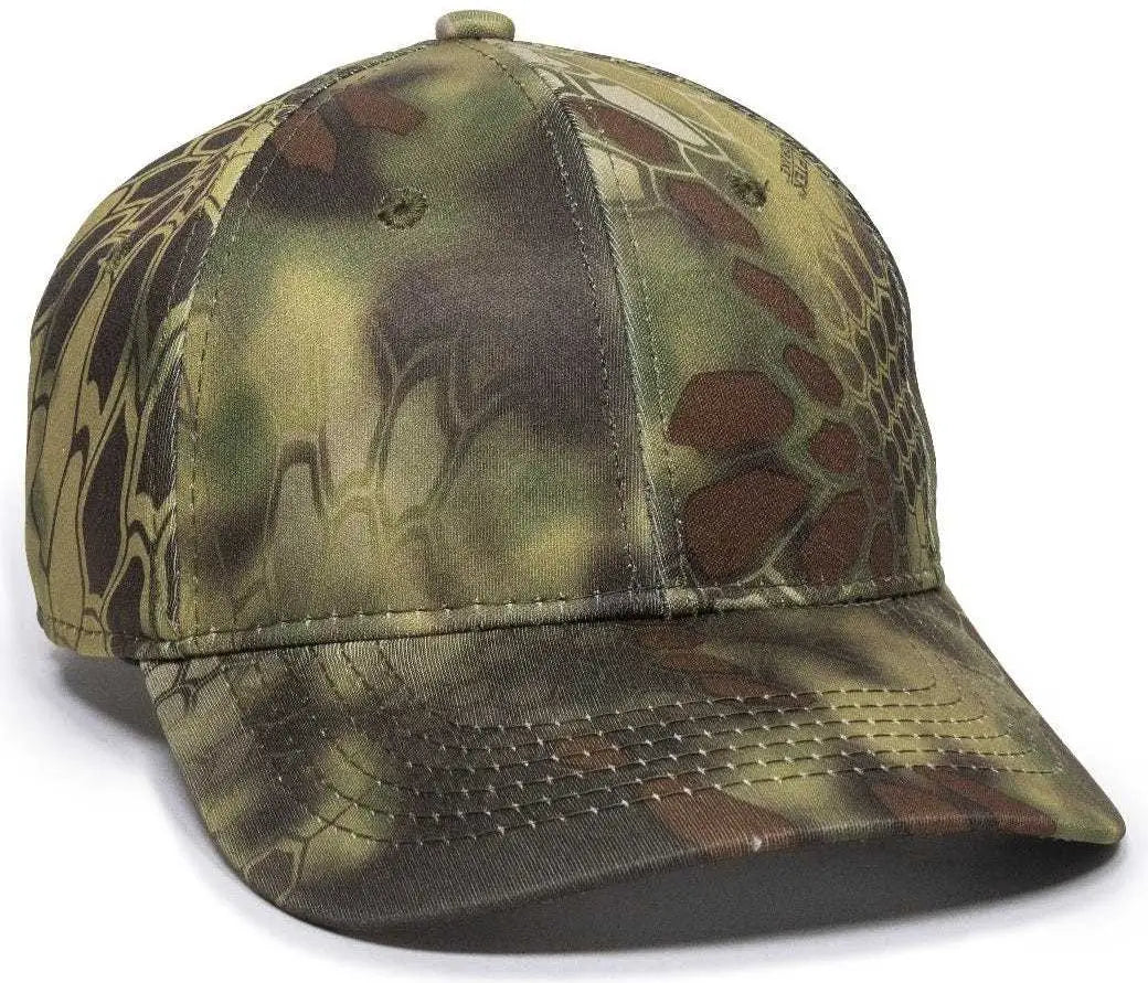 OC Sports PFC-100 Adjustable Cap - Kryptek Mandrake - Kryptek Mandrake / 6 7/8’’ - 7 1/2’’
